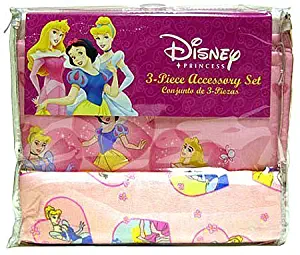 Disney Princess 3-Piece Crib Accessory Set