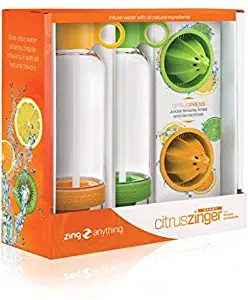 Citrus Zinger Sport 28oz Bottle, 2 Pk (Green & Orange)