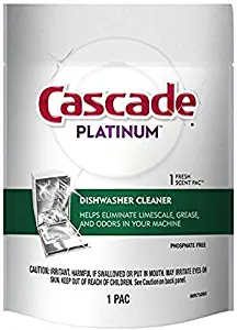 Cascade Dishwasher Cleaner Fresh Scent 1 Count