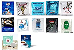 Espresso Decaf Sampler 36 ESE Paper Espresso Pods