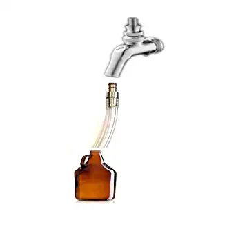 Jug/Growler Filler for Perlick Faucets (600 Series 630, 650)