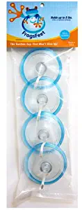 FrogsFeet Suction Cup Hooks, Large, 4-Pack, for Wreath, Hanger, Holder, Front Door, Glass, Shower Caddy, Clothesline