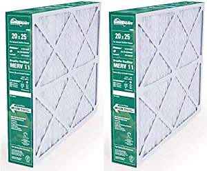 2-PK- Generalaire #4368-Replaces Honeywell FC100A1037-20"x 25" x 4.5" Merv 11 Air Filters