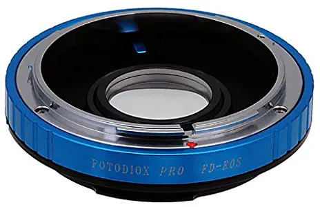 Fotodiox PRO Lens Mount Adapter - Canon FD, New FD, FL Lens to Canon EOS Camera, for Canon EOS 1D, 1DS, Mark II, III, IV, 1DC, 1DX, D30, D60, 10D, 20D, 20DA, 30D, 40D, 50D, 60D, 60DA, 5D, Mark II, Mark III, 7D, Rebel XT, XTi, XSi, T1, T1i, T2i, T3, T3i, T4, T4i