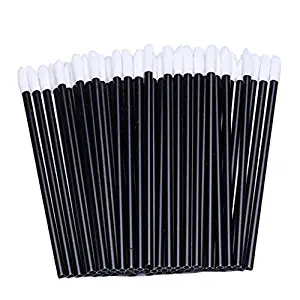 400pcs Disposable Lip Brush Lip Gloss Applicators Lipstick Wands Tool Kits (400)