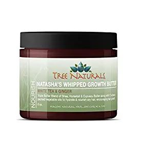 Tree Naturals Natasha's Whipped Hair Growth Butter- Fair Trade Shea 6oz