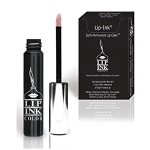 LIP INK Liquid Lip Color Lipstick - Cherrywood (Mauve) | Natural & Organic Makeup for Women by Lip Ink International | 100% Organic, Kosher, Vegan