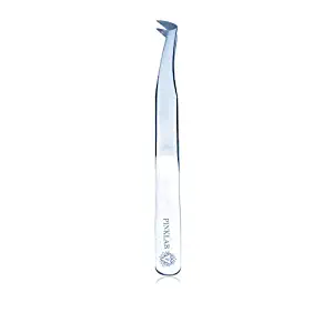 Rev Pro Silver tweezer for Volume 3D 6D for eyelash extension by PINKLAB