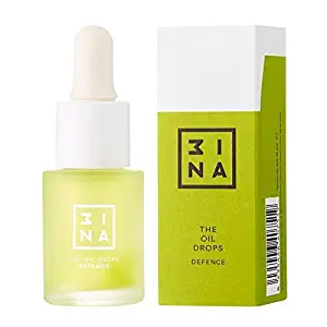 3INA Makeup The Oil Drops – DEFENCE, Regenerates and Protects Delicate Skin with Avocado Oil and Monoi De Tahiti - Vegan