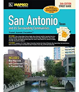 San Antonio Street Guide Atlas