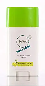 BeNat. Artisanal, all-Natural Deodorant for KIDS & TEENS.Simple, Safe and Effective natural ingredients that really Work! Crafted with LOVE in small batches.