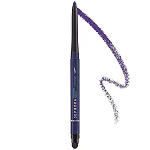 Sephora Retractable Waterproof Eyeliner 20 Shimmer Electric Purple 0.011 oz. by SEPHORA COLLECTION