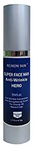 [REinONSkin] SUPER FACE MAN Anti-Wrinkle Hero/Paraben Free/Men's Skin Strengthening Serum/Lotion (1.7 oz)