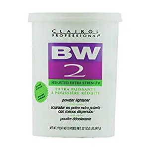 Clairol Professional Basic White 2 Powder Lighteners Hair Color, Tub