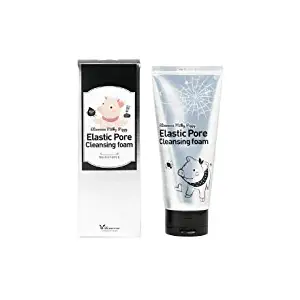 Elizavecca Milky Piggy Elastic Pore Charcoal 5% Cleansing Foam 120ml / black mask face pack/face black mask clean/charcoal face mask/charcoal wash off mask