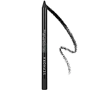 SEPHORA COLLECTION Contour Eye Pencil 12hr Wear Waterproof 0.04 Oz 01 Black Lace - Black