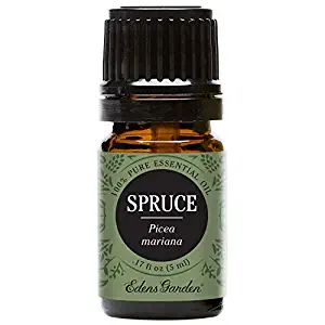 Edens Garden Spruce Essential Oil, 100% Pure Therapeutic Grade (Highest Quality Aromatherapy Oils- Congestion & Pain), 5 ml