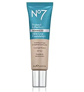 No7 Protect & Perfect Advanced All in One Foundation - COOL VANILLA