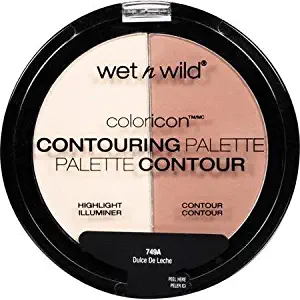 Wnw C749 Meglo Cnt Pwd Du Size .44a Wet N Wild Megaglo Contouring Palette Powder C 749 Dulce De Leche .44oz