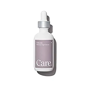 Care Skincare Tireless Retinoid Night Serum. With Granactive Retinoid and Alpha Arbutin.