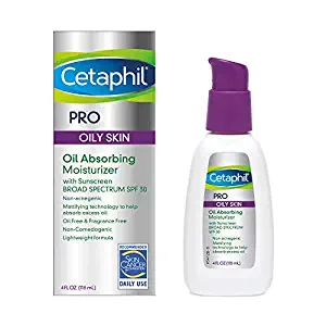 Cetaphil Dermacontrol Facial Moisturizer for Acne-Prone Skin with Suncreen SPF 30, 4 Fluid (Packaging May Vary) Ounce