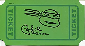 Peter Laird Teenage Mutant Ninja Turtles Creator Rare Signed Autograph Sketch