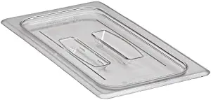 Cambro 30CWCH135 Clear Camwear 1/3 Size Food Pan Cover with Handle
