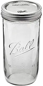 Ball 24 oz Jar, Wide mouth, 24 ounce