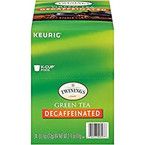 Twinings of London Decaffeinated Green Tea K-Cups for Keurig, 24 Count