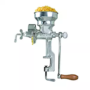 Victoria GRN-101 Manual Grain Grinder with Low Hopper Black