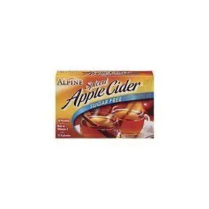 Alpine Sugar-Free Spiced Apple Cider Mix - Pack of 2