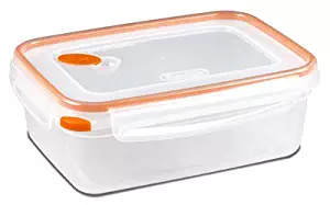 Sterilite 03221106 8.3 Cups Rectangle Ultra-Seal Container Pack of 6