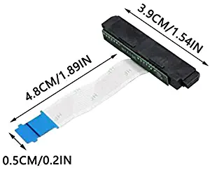Zahara HDD Cable Connector Hard Drive Disk Cable Replacement for Dell Inspiron 14-5458 15-3567 15-5559 15-5558 15-5555 H5G06 01DGM NBX0001QE00
